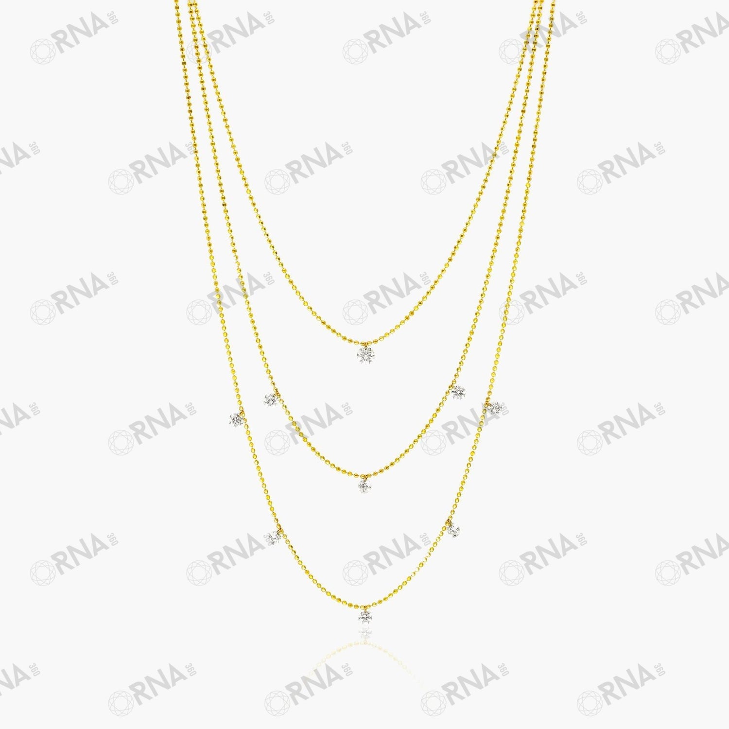 Orna Tennis Necklace - N 9