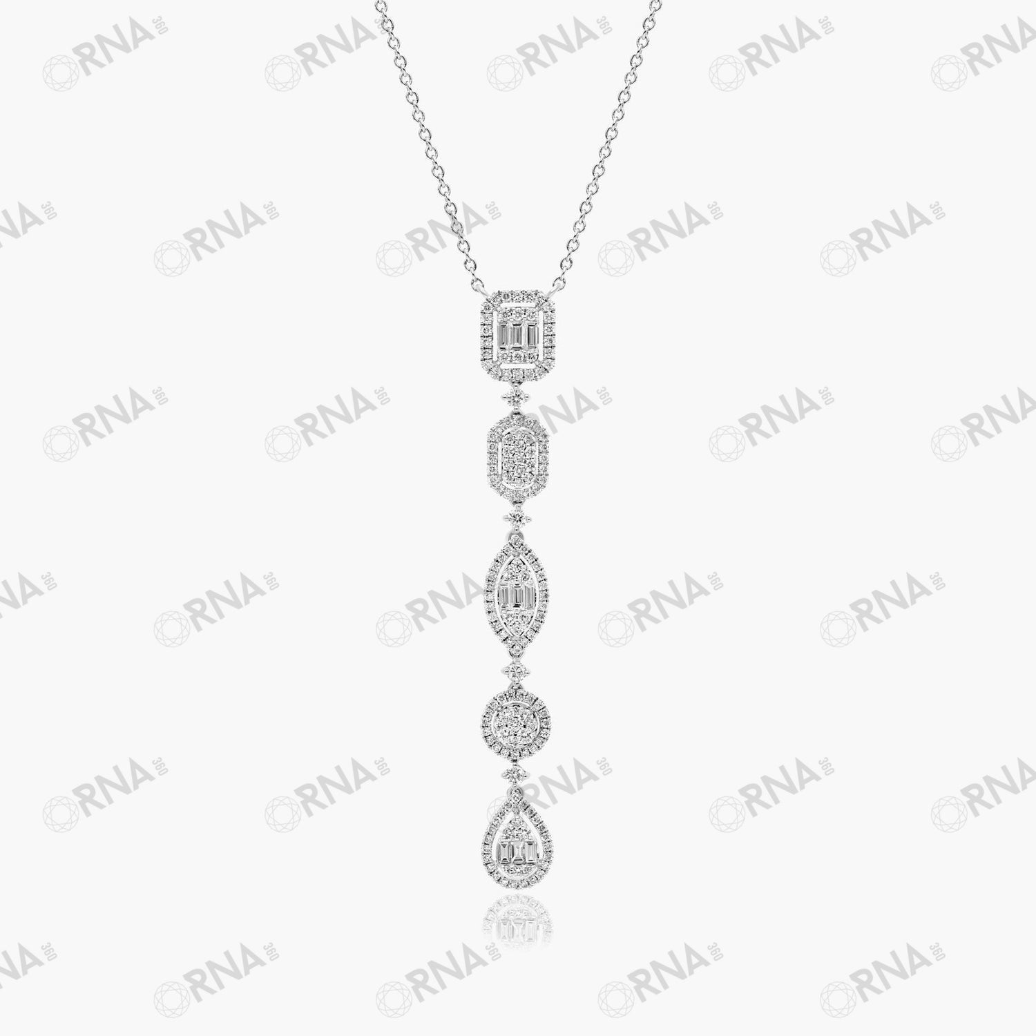 Orna Tennis Necklace - N 5