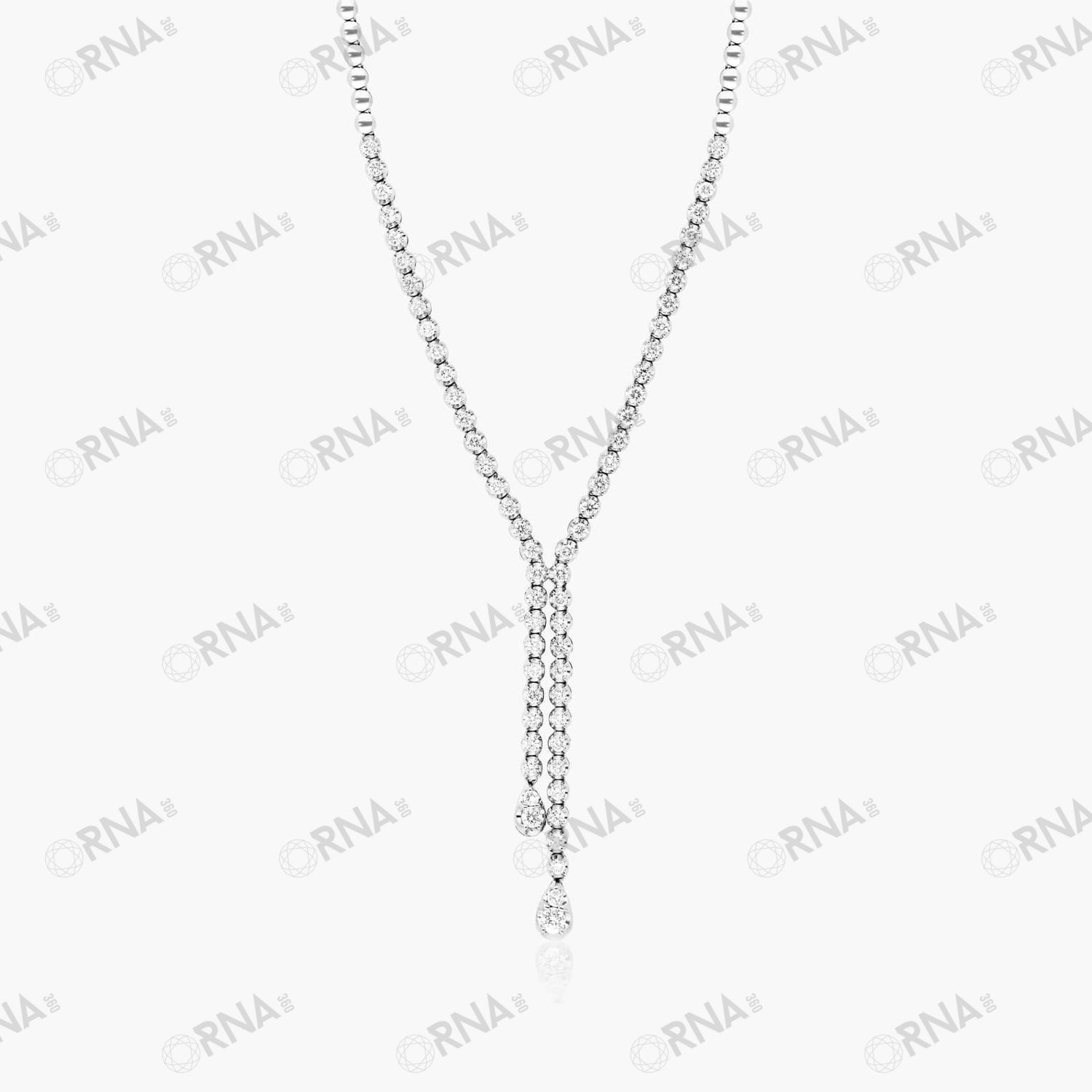 Orna Tennis Necklace - N 4