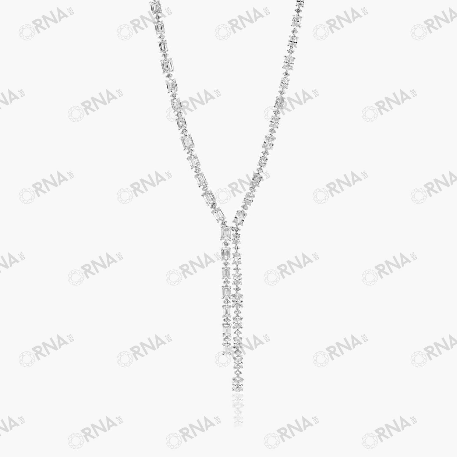 Orna Tennis Necklace - N 2