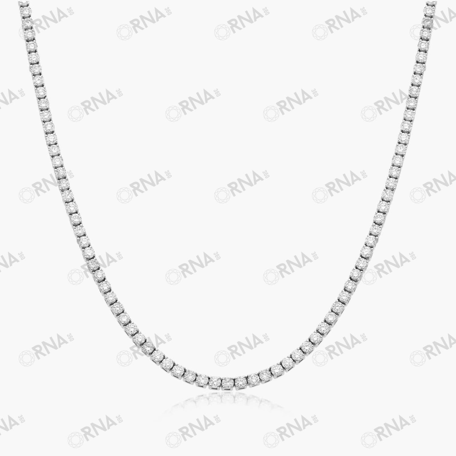 Orna Tennis Necklace - N 7