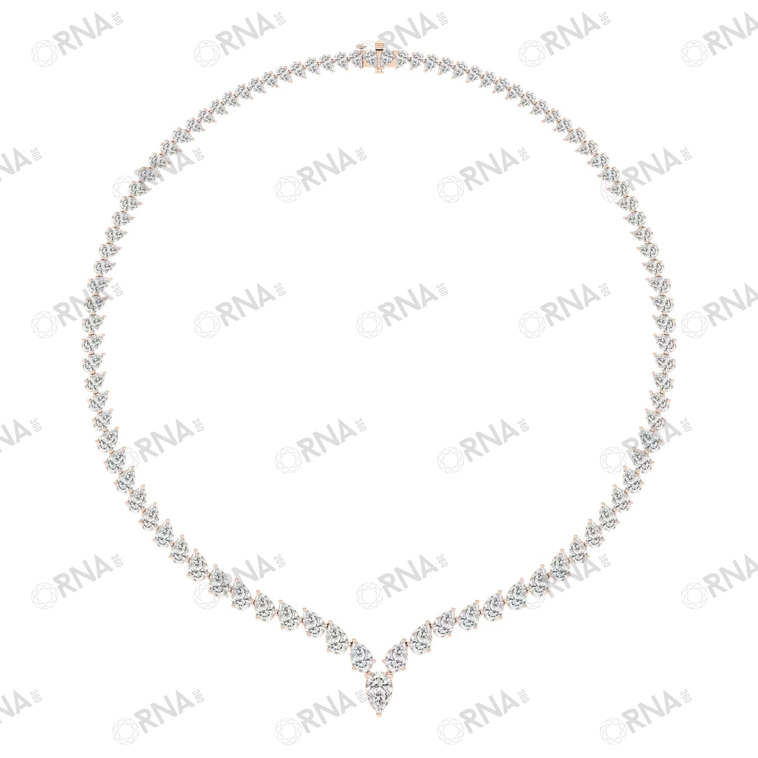 Orna Tennis Necklace - N 6