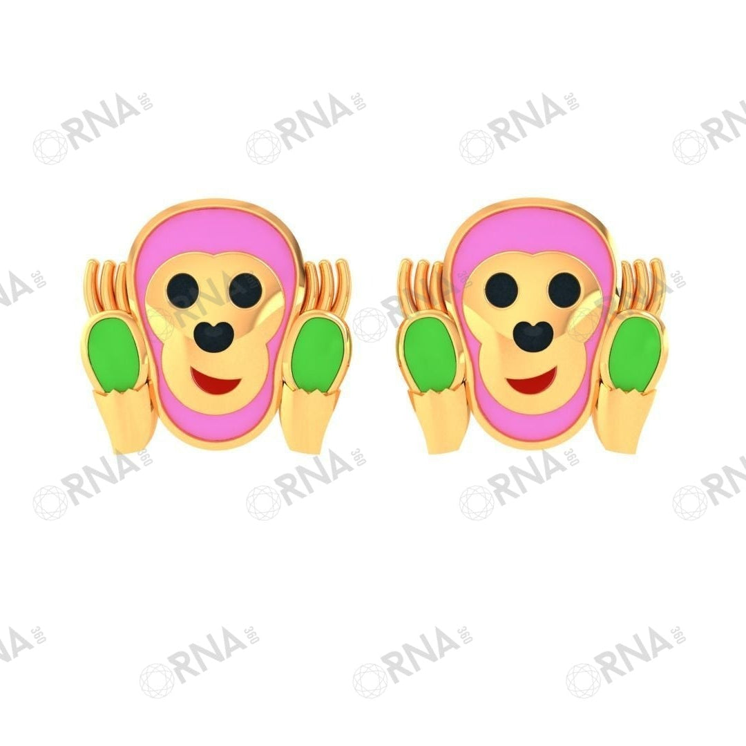 Orna Diamond Kids Earring - HYKE028