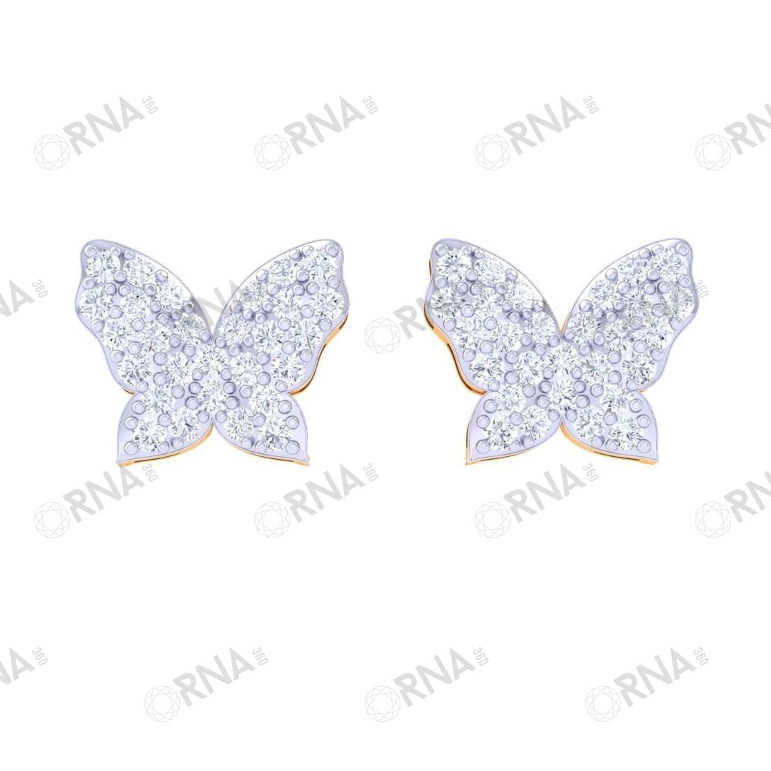 Orna Diamond Kids Earring - HYKE070