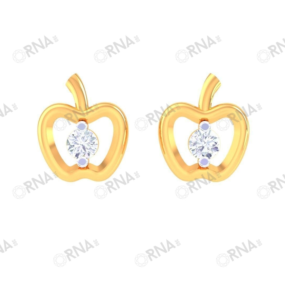 Orna Diamond Kids Earring - HYKE071