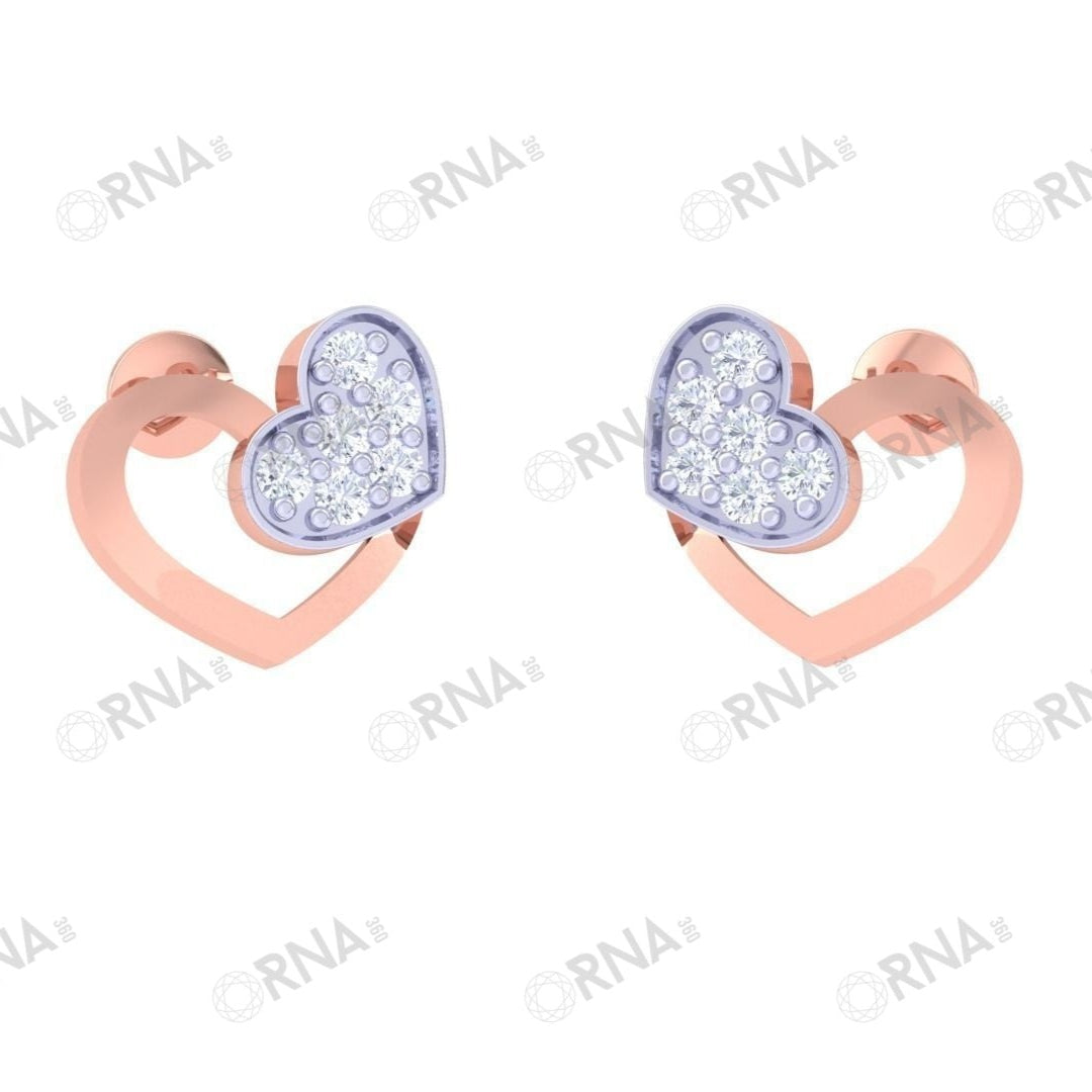 Orna Diamond Kids Earring - HYKE053