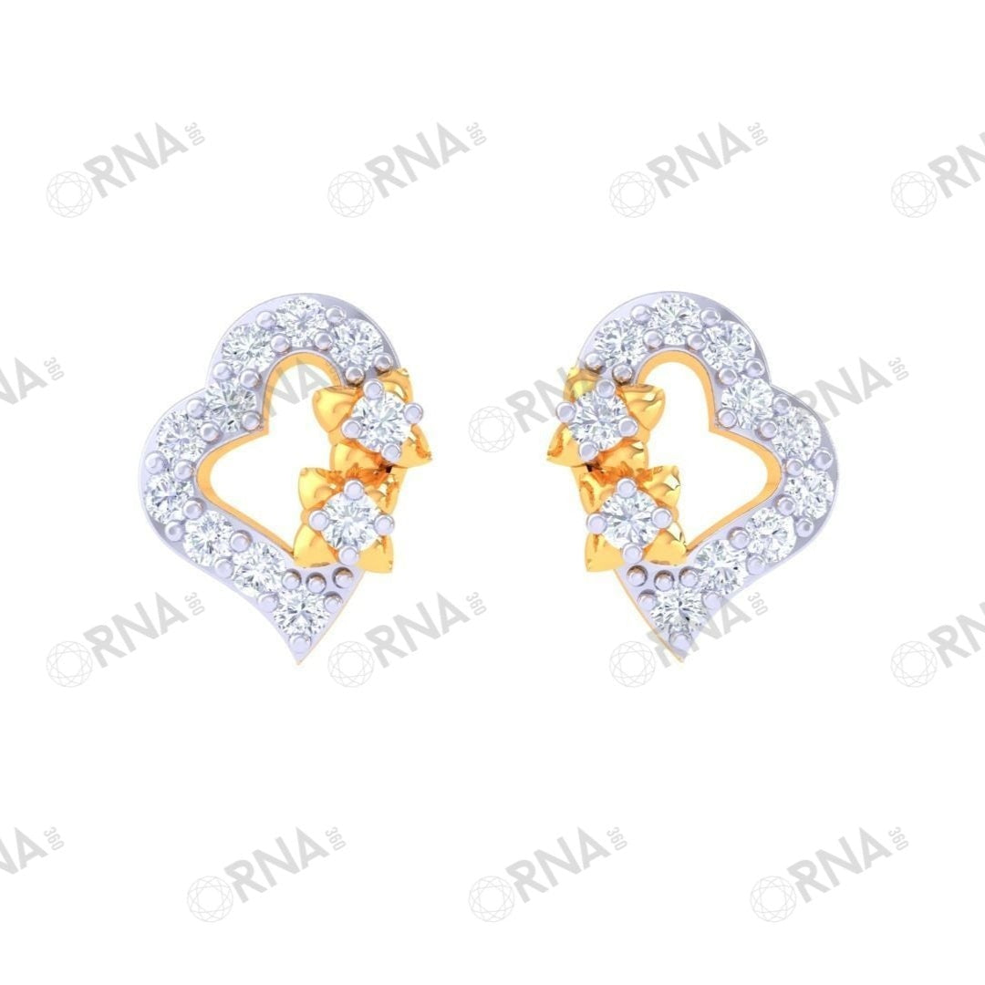 Orna Diamond Kids Earring - HYKE077