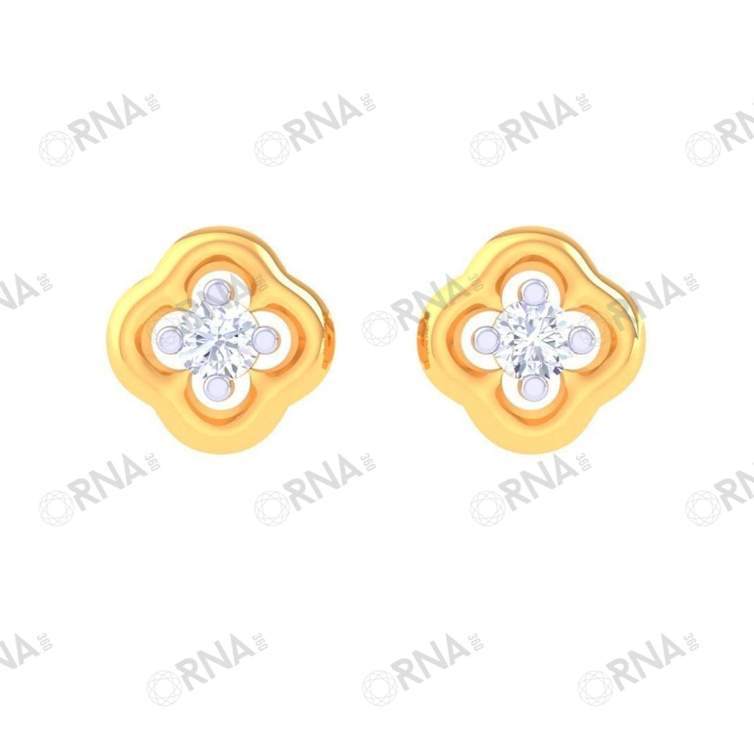 Orna Diamond Kids Earring - HYKE069