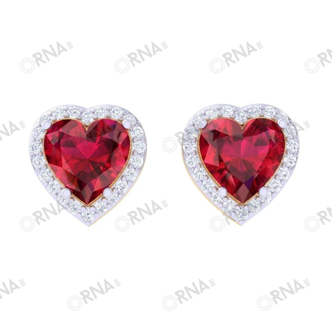 Orna Diamond Kids Earring - HYKE065