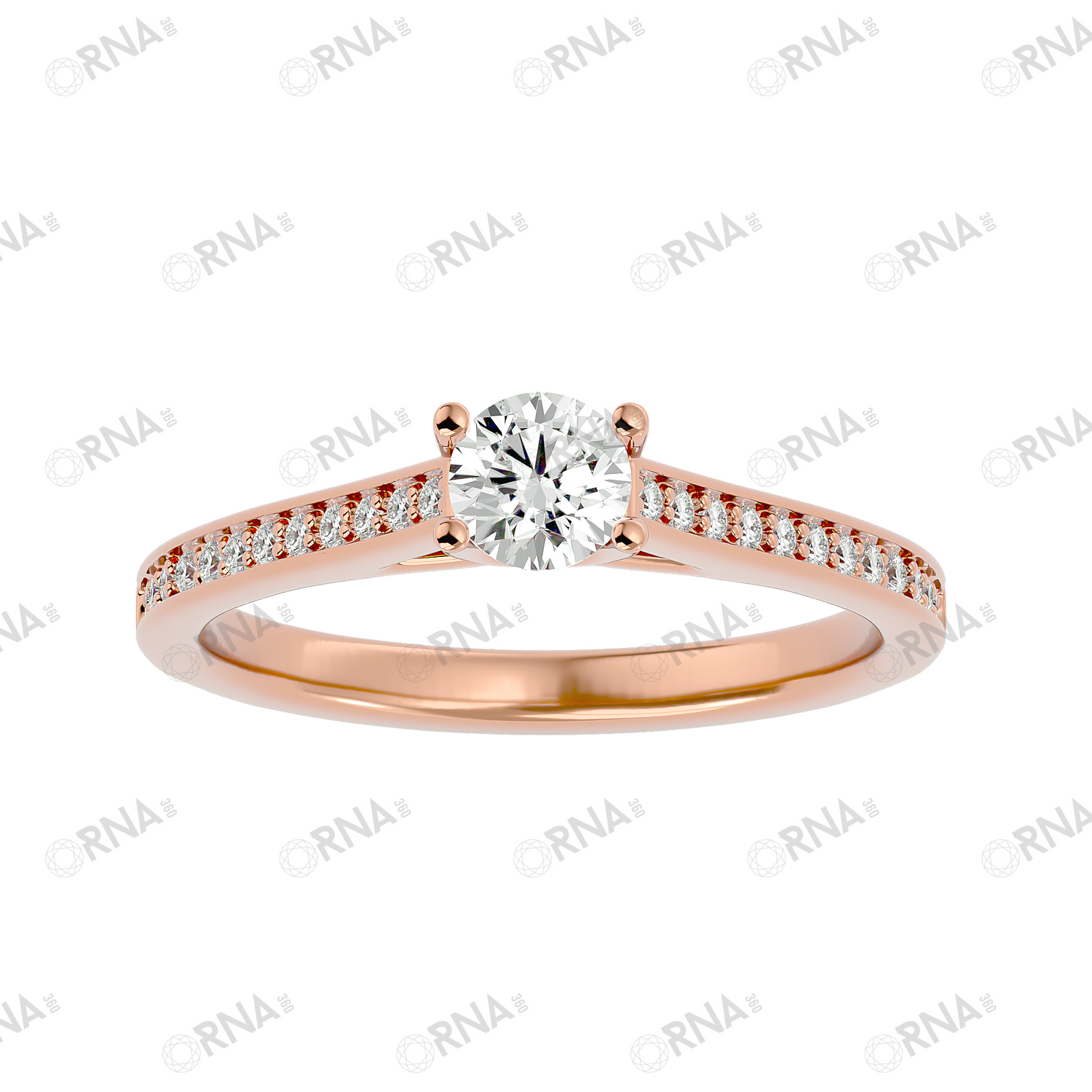 Orna Diamond Solitaire Ring - HYLR306
