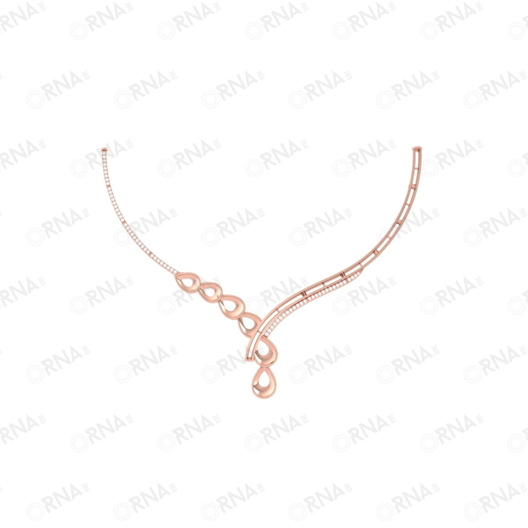 Orna Diamond Necklace - HYNK018