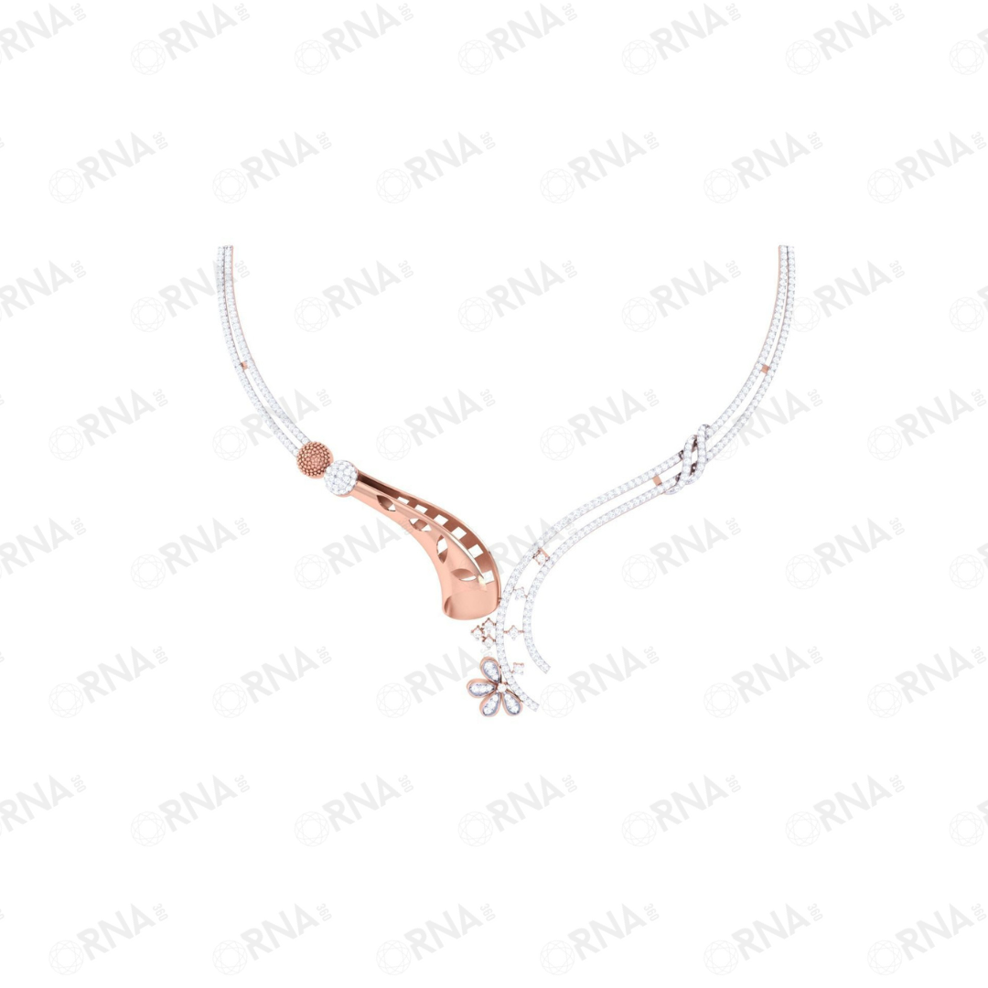 Orna Diamond Necklace - HYNK013
