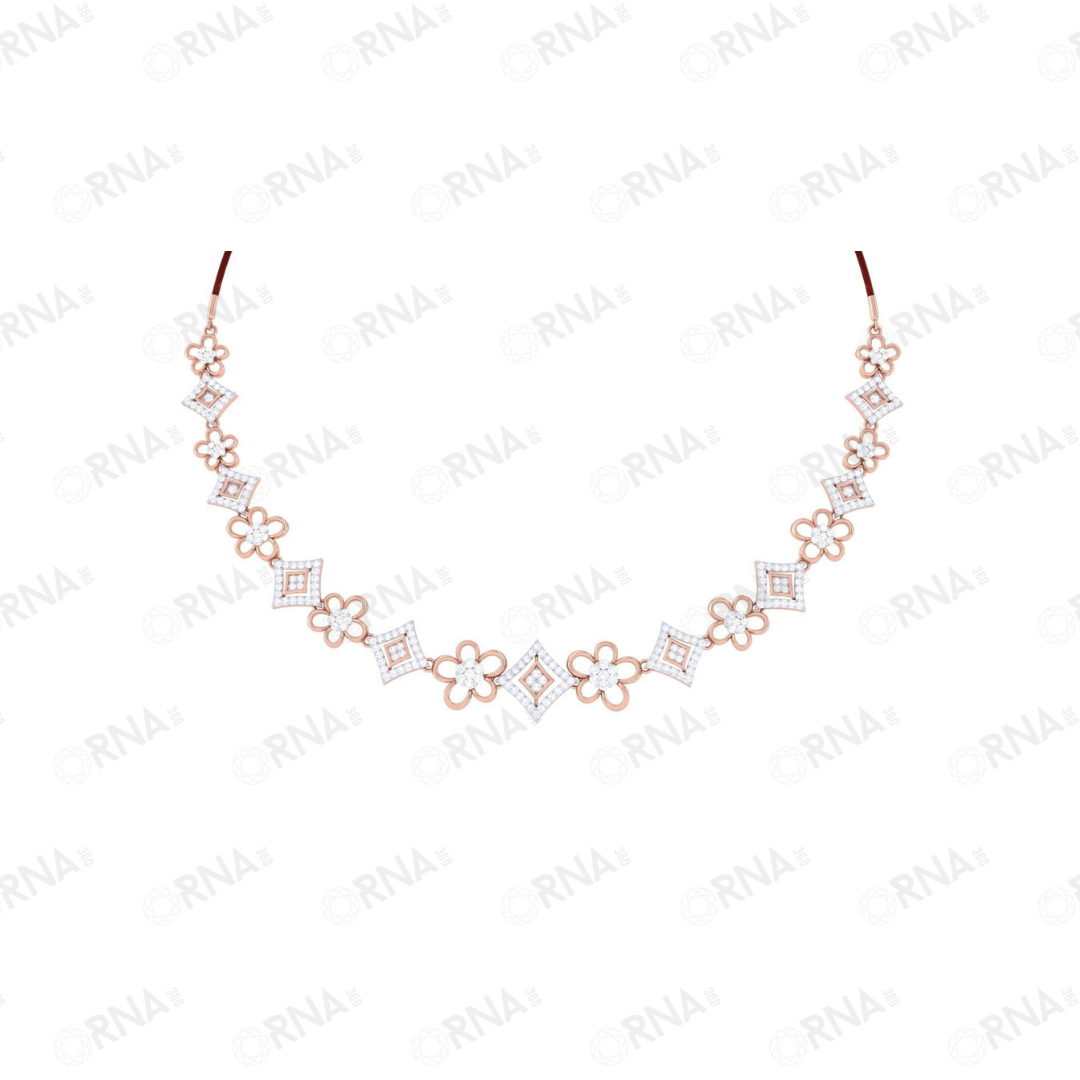 Orna Diamond Necklace - HYNK011