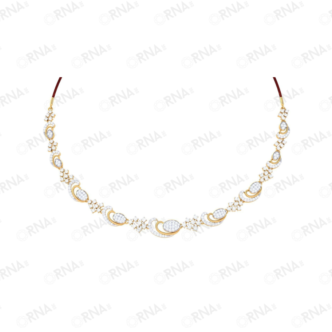 Orna Diamond Necklace - HYNK010