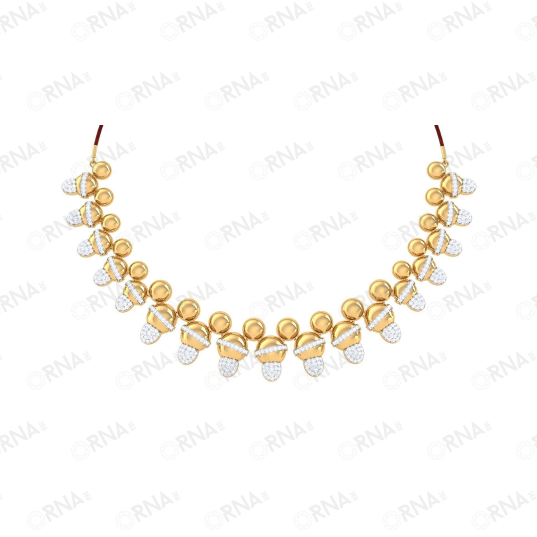 Orna Diamond Necklace - HYNK008