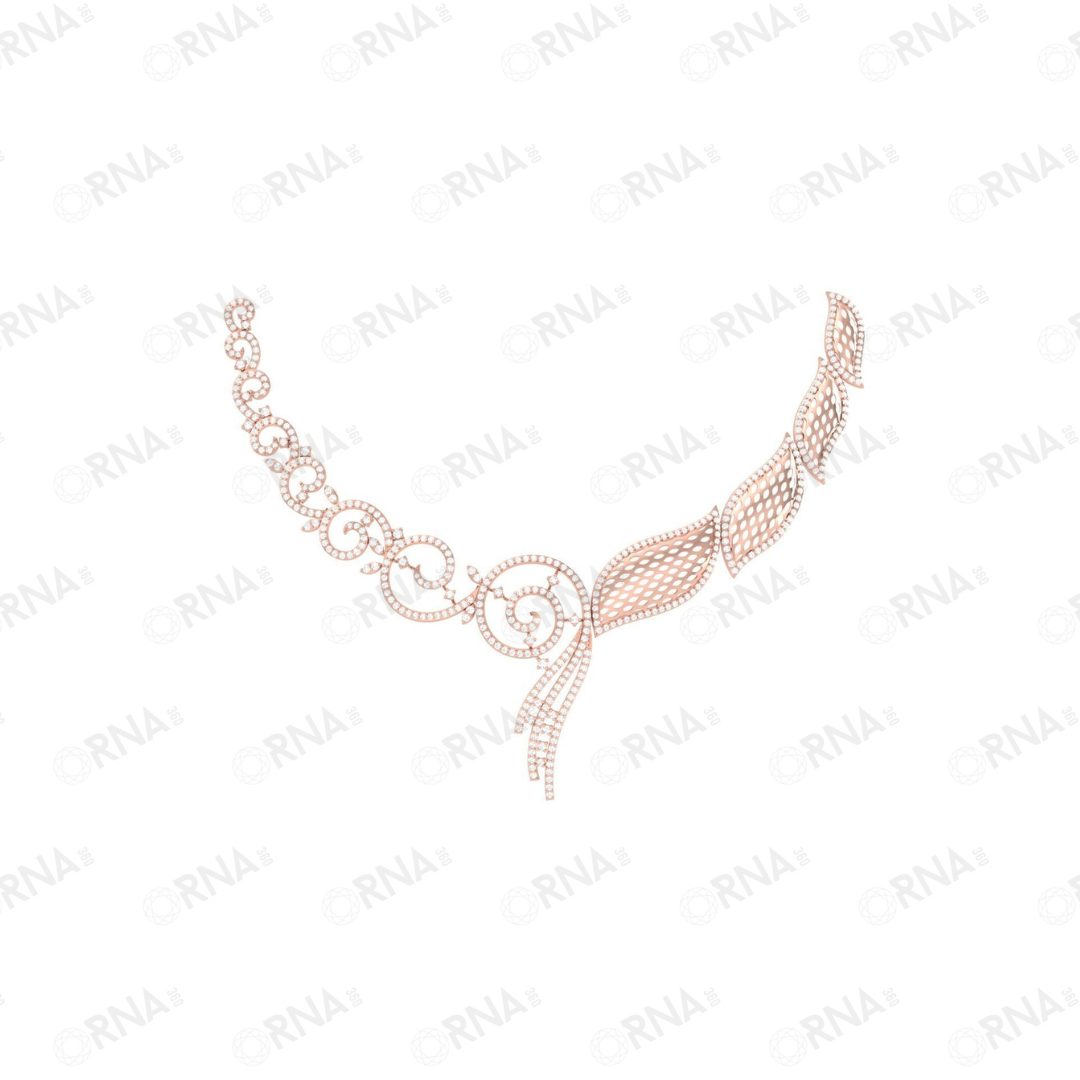 Orna Diamond Necklace - HYNK006
