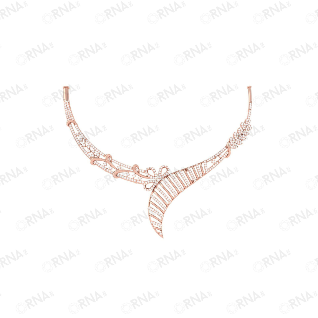 Orna Diamond Necklace - HYNK003