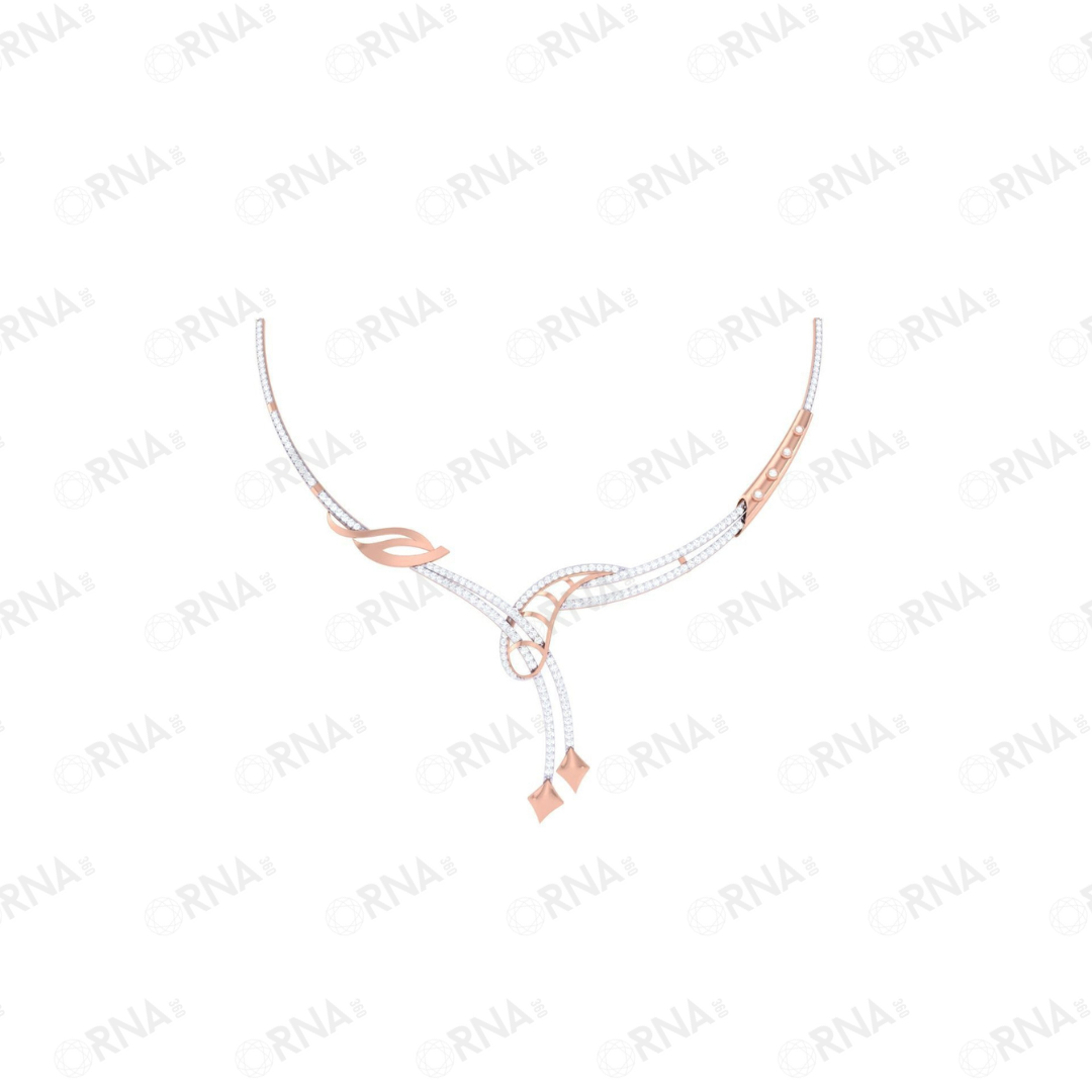 Orna Diamond Necklace - HYNK052