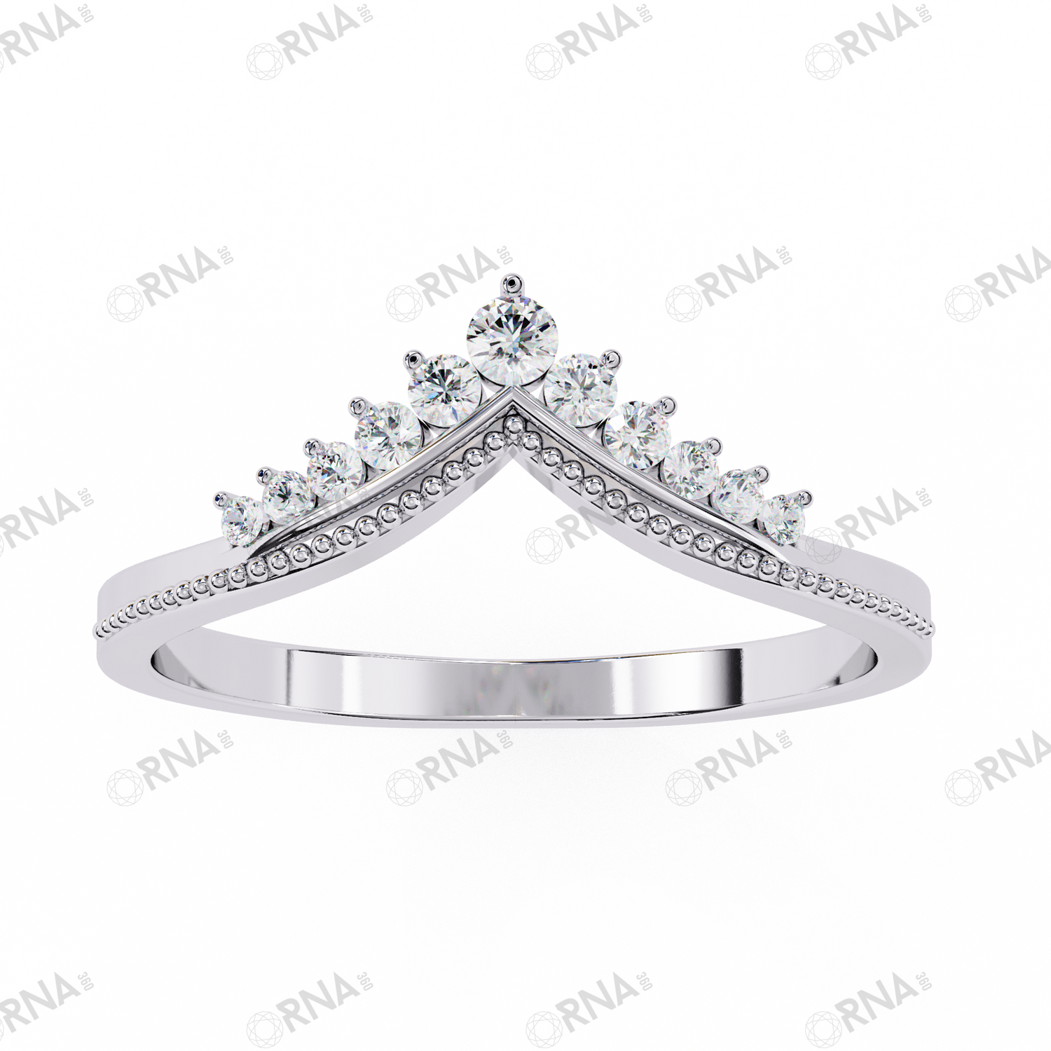 Orna  Diamond Band - CAD-240