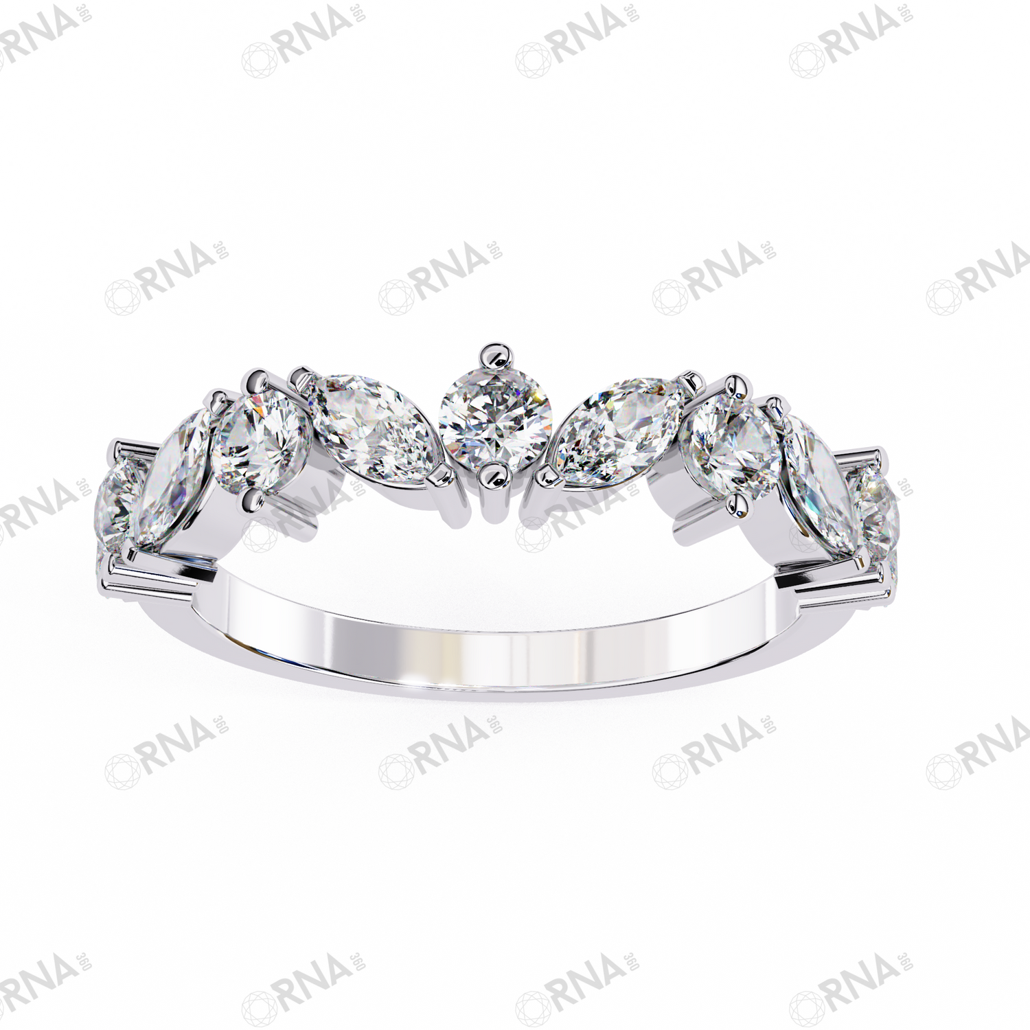 Orna  Diamond Band - CAD-244