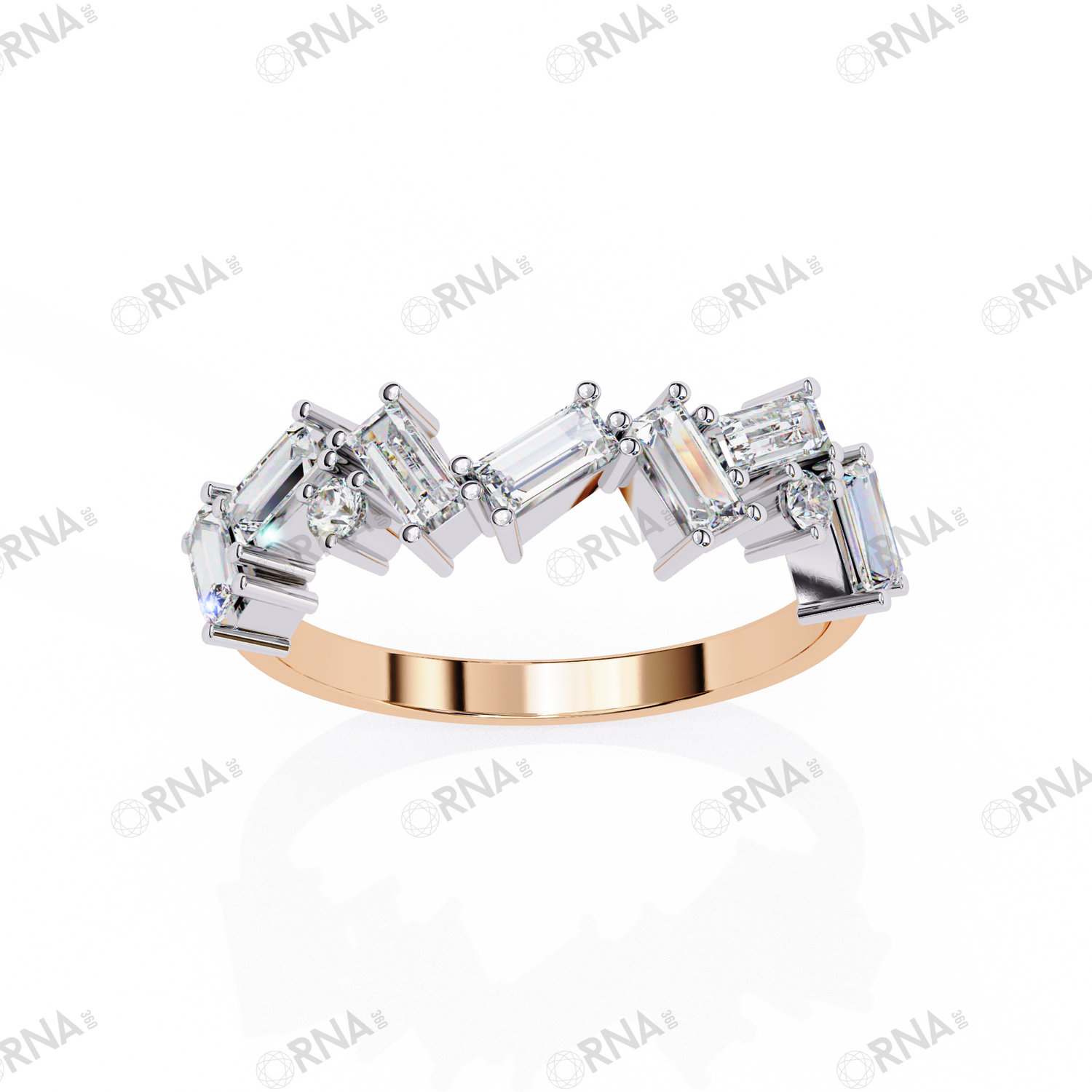 Orna  Diamond Band - CAD-249