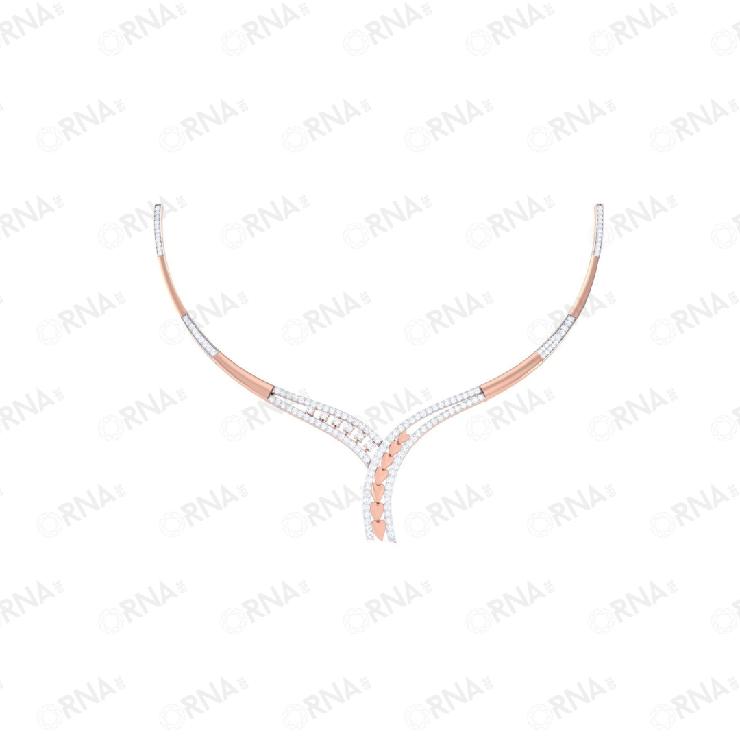 Orna Diamond Necklace - HYNK050