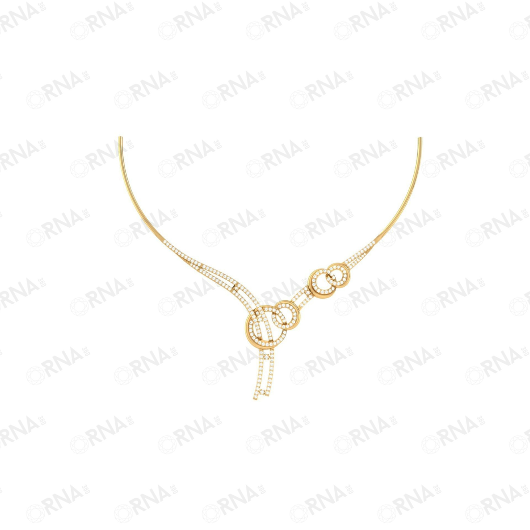 Orna Diamond Necklace - HYNK041