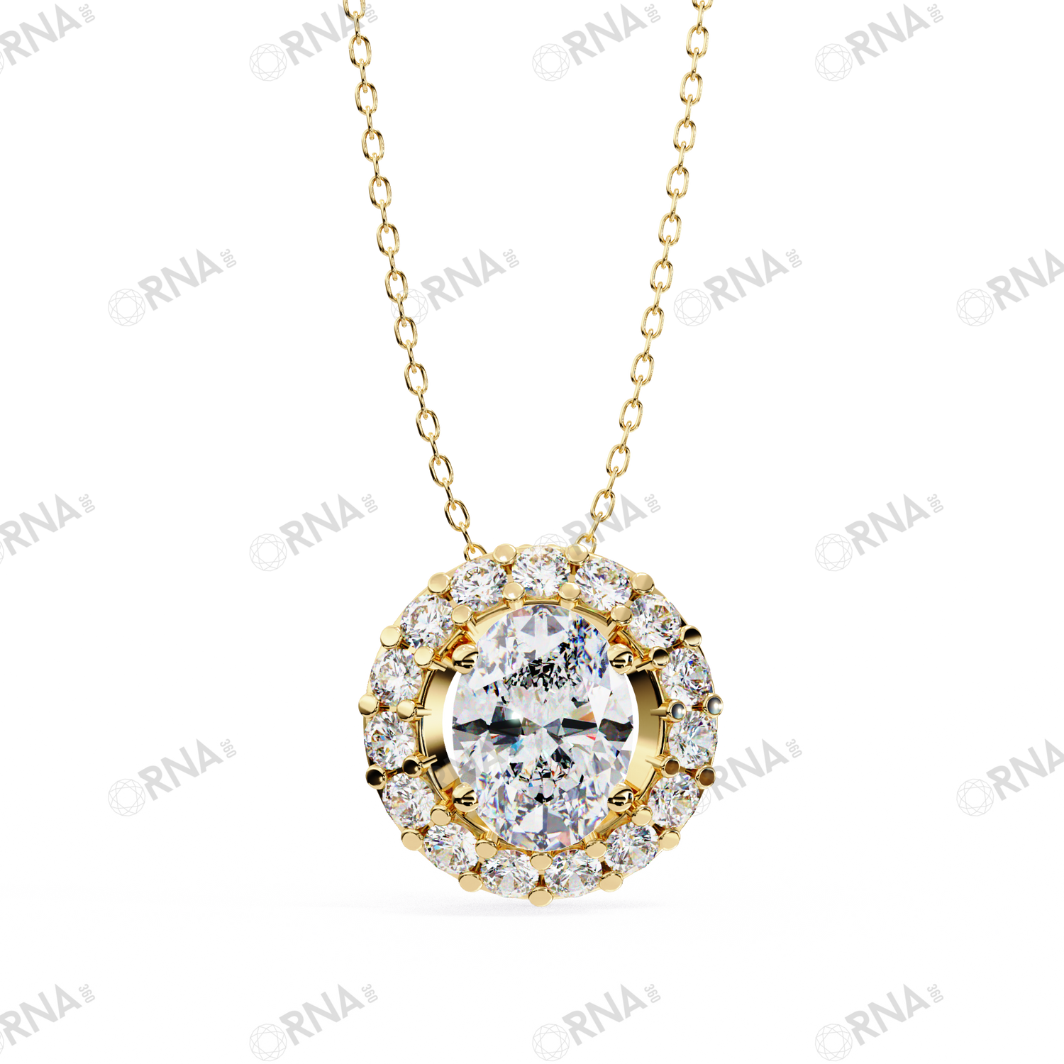 Orna Diamond Pendant - PD-38
