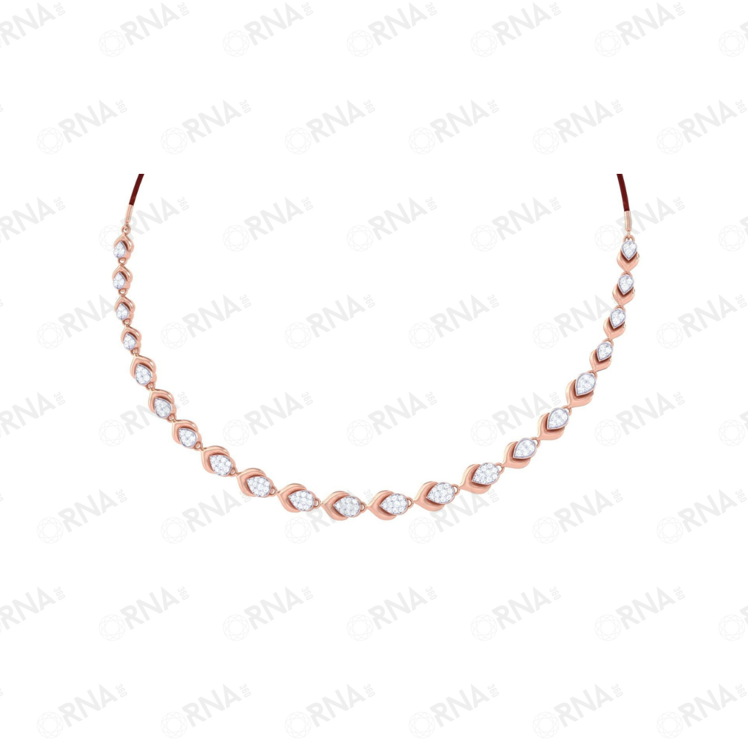 Orna Diamond Necklace - HYNK024