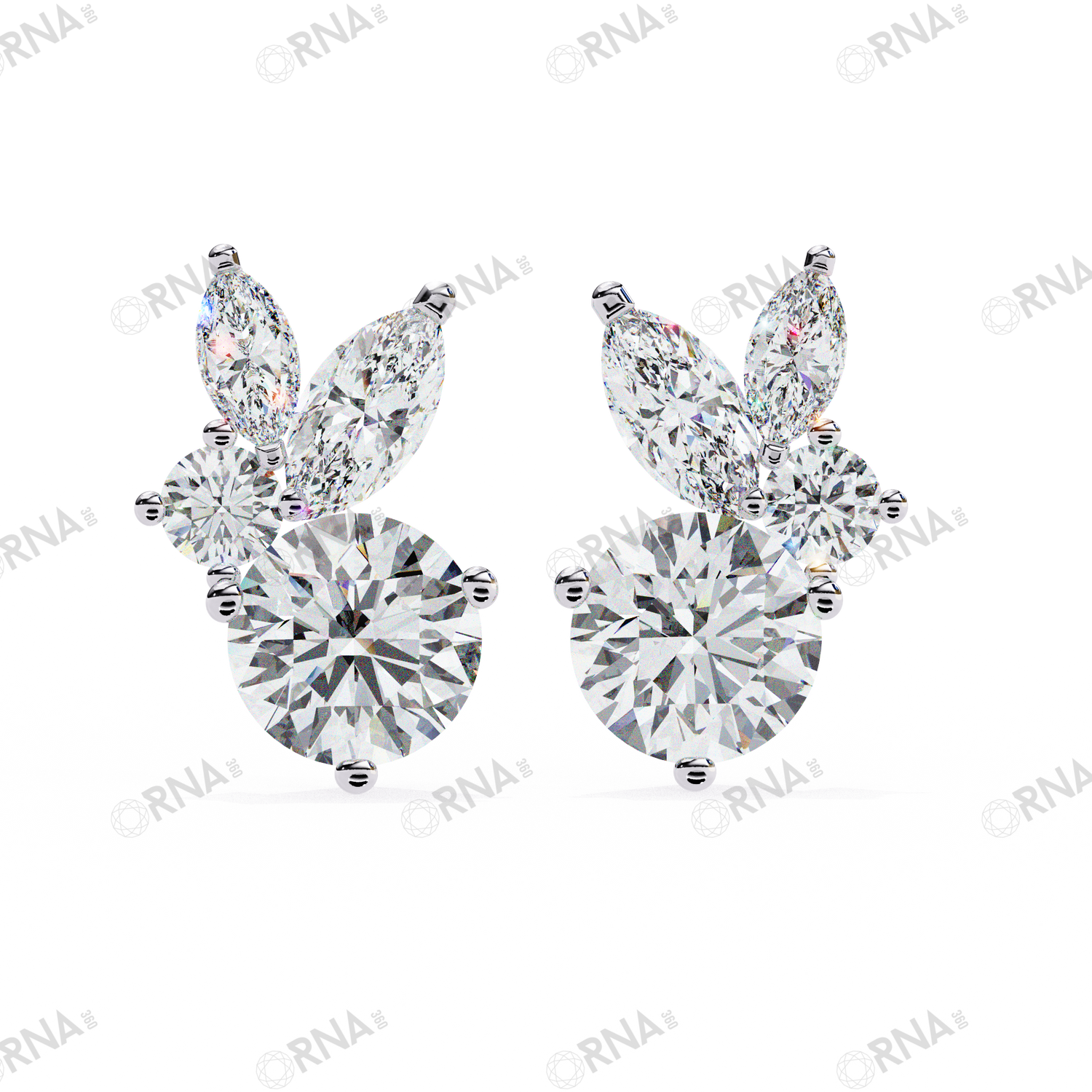Orna Diamond Earring - ER-40
