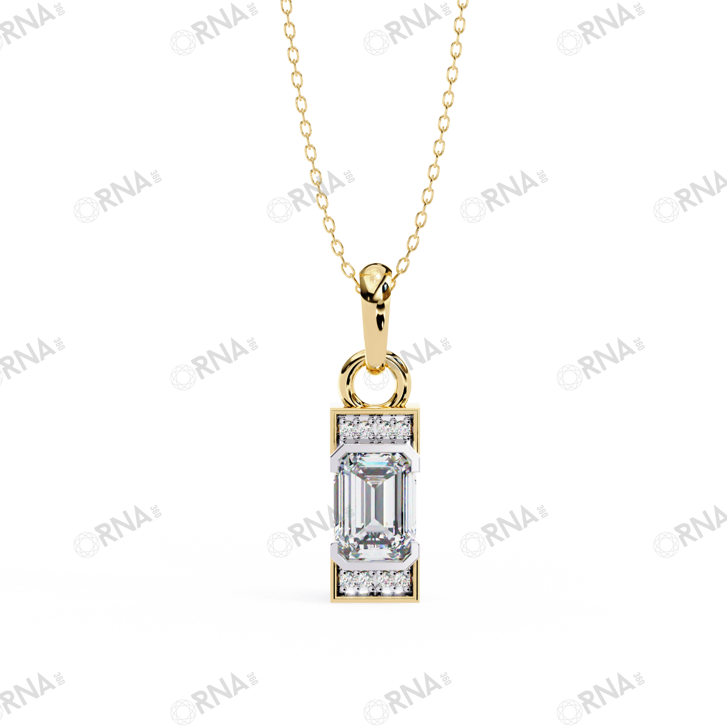 Orna Diamond Pendant - PD-40