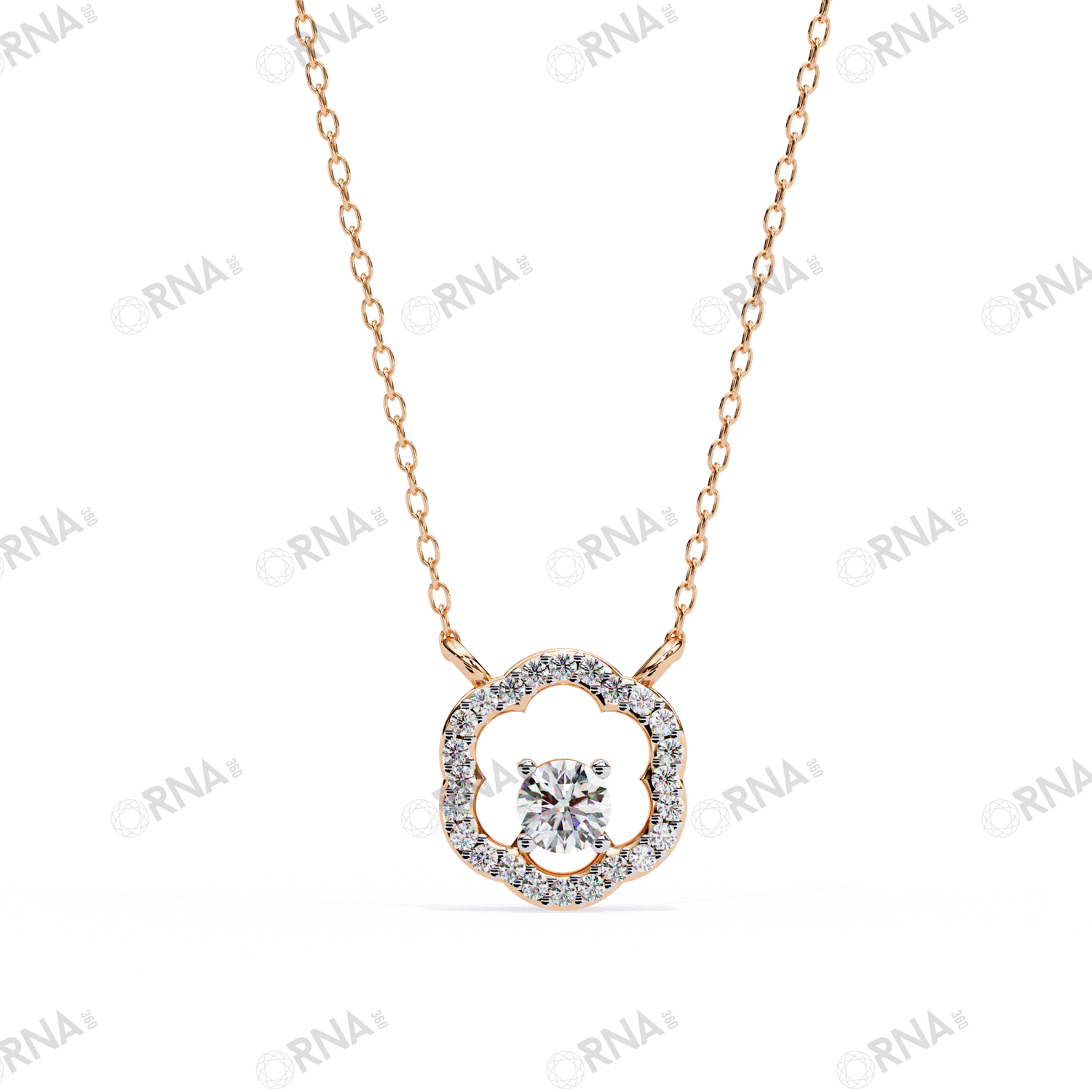Orna Diamond Pendant - PD-41