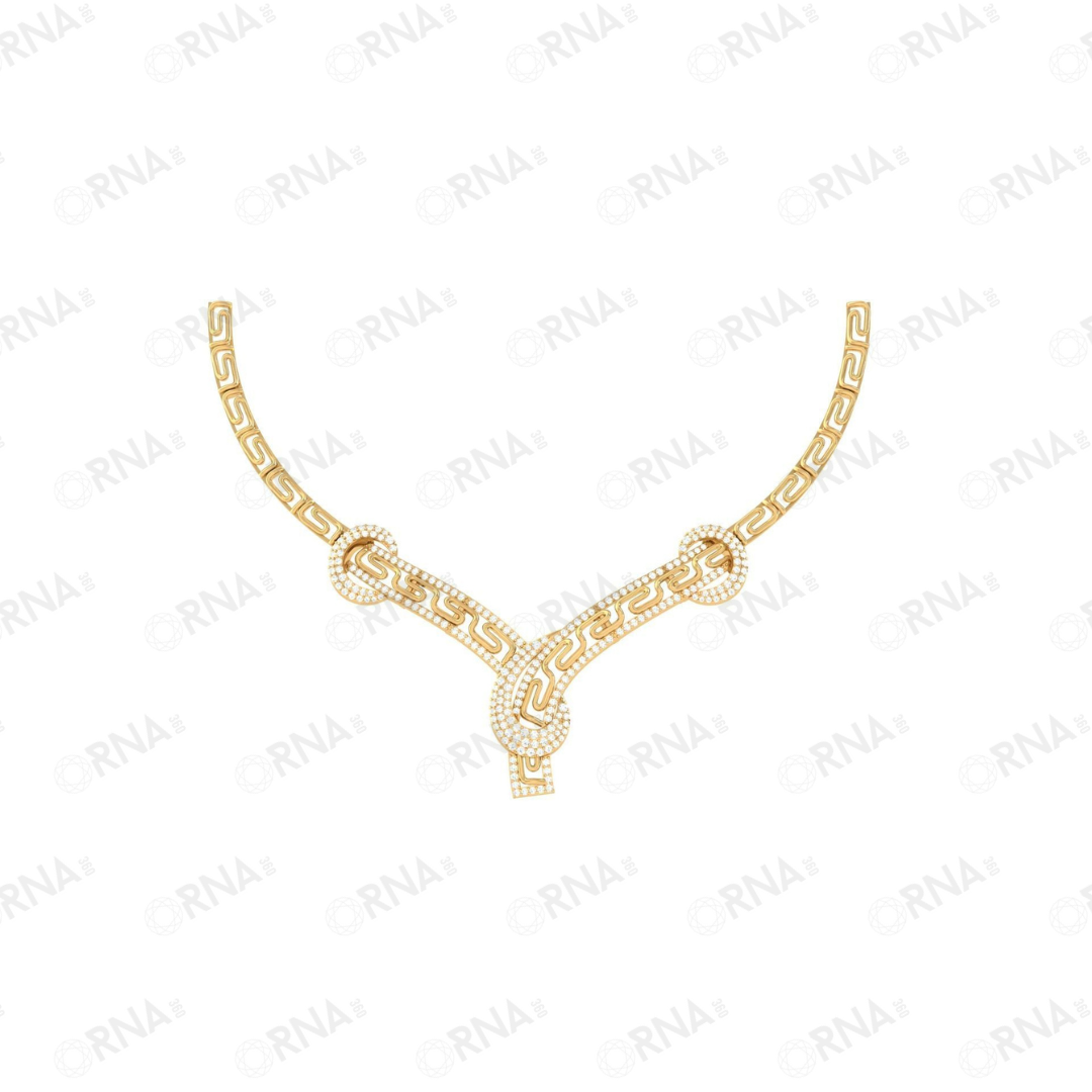 Orna Diamond Necklace - HYNK034