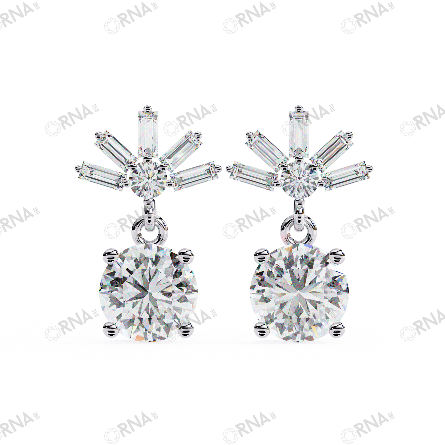 Orna Diamond Earring - ER-42