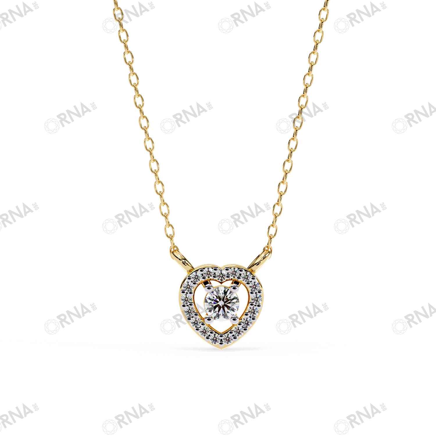 Orna Diamond Pendant - PD-43