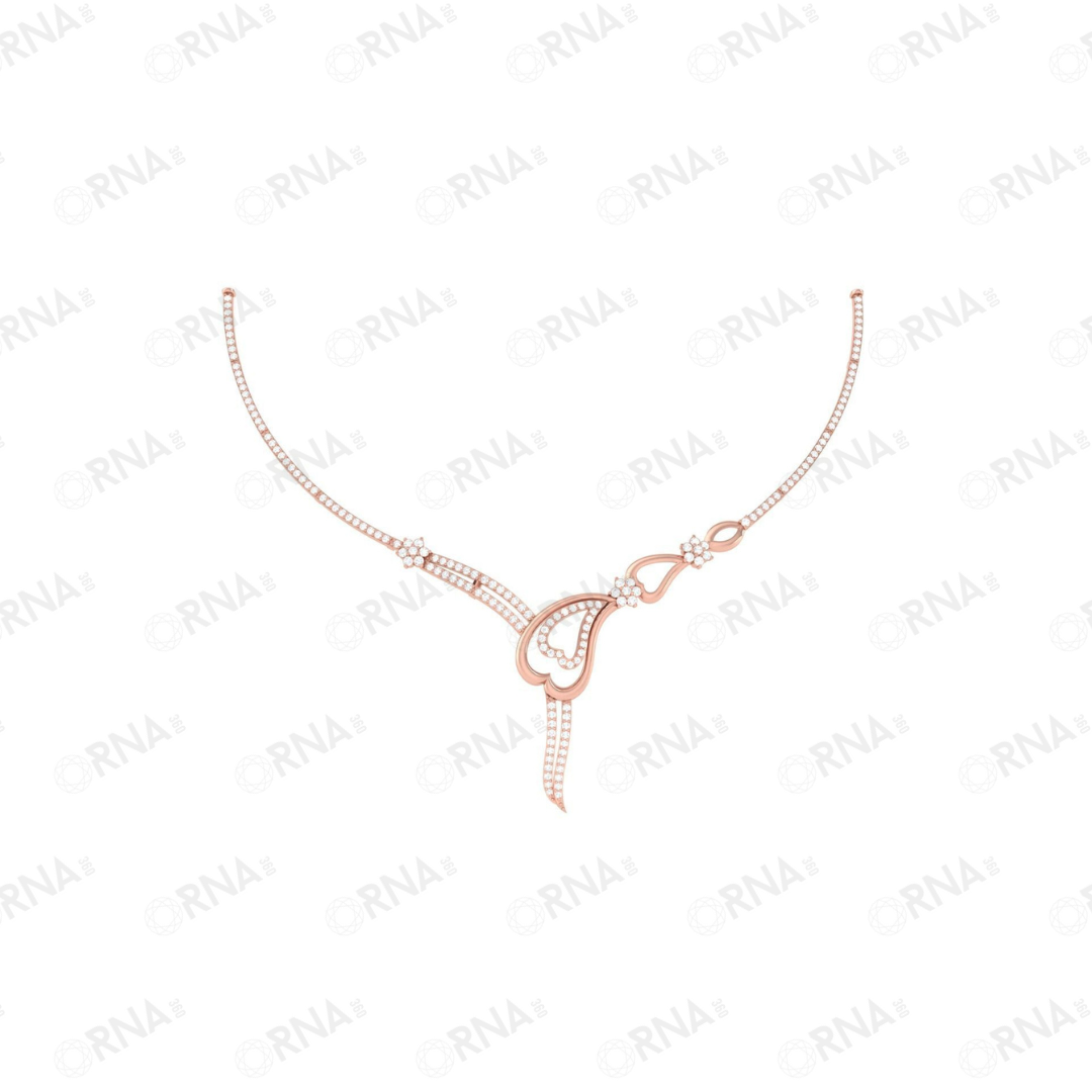Orna Diamond Necklace - HYNK032