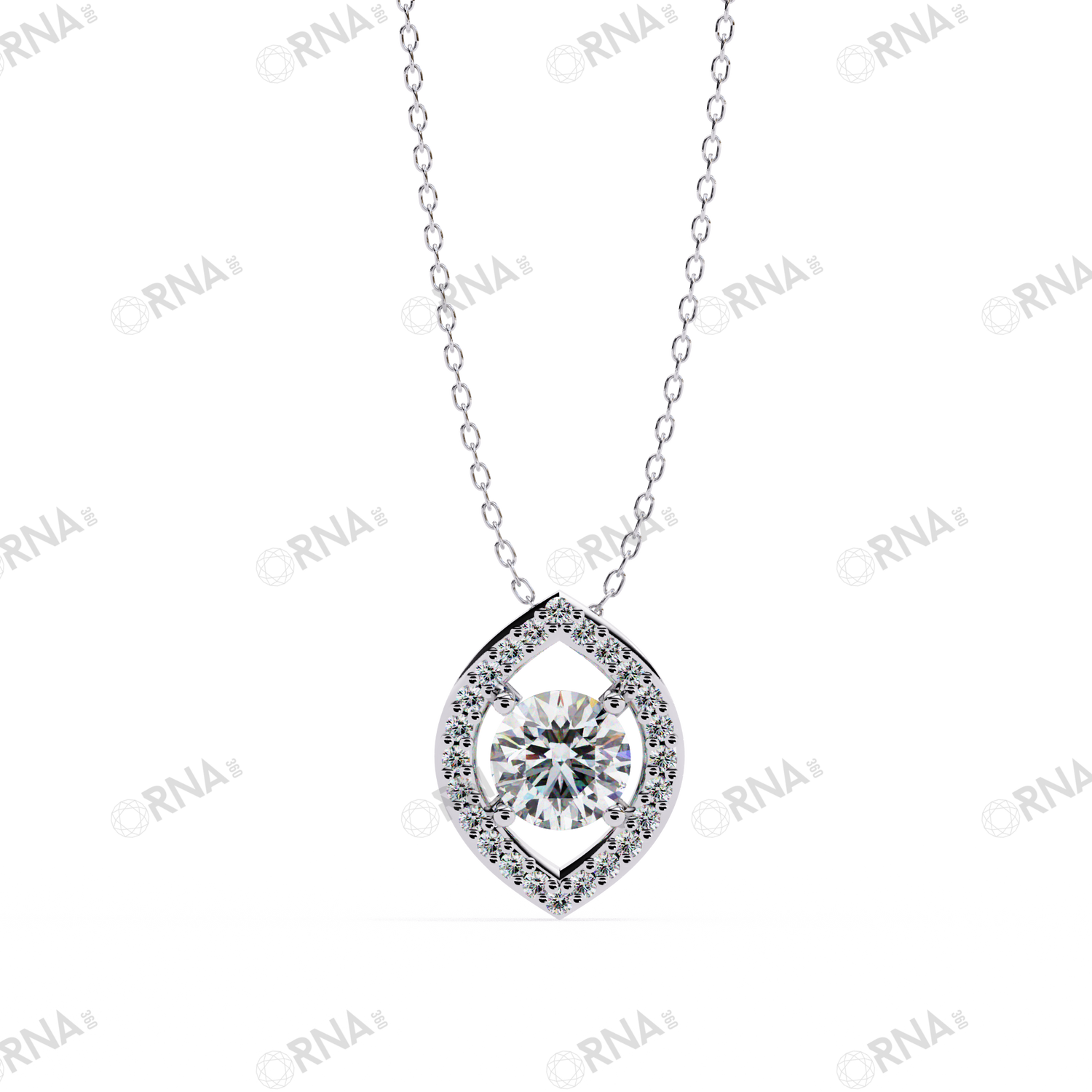 Orna Diamond Pendant - PD-44