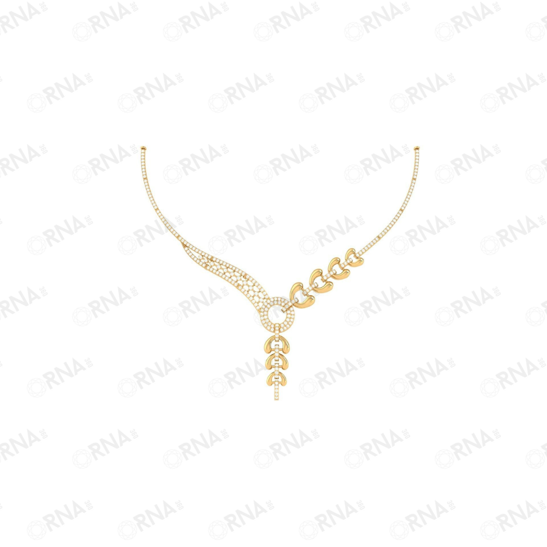 Orna Diamond Necklace - HYNK031