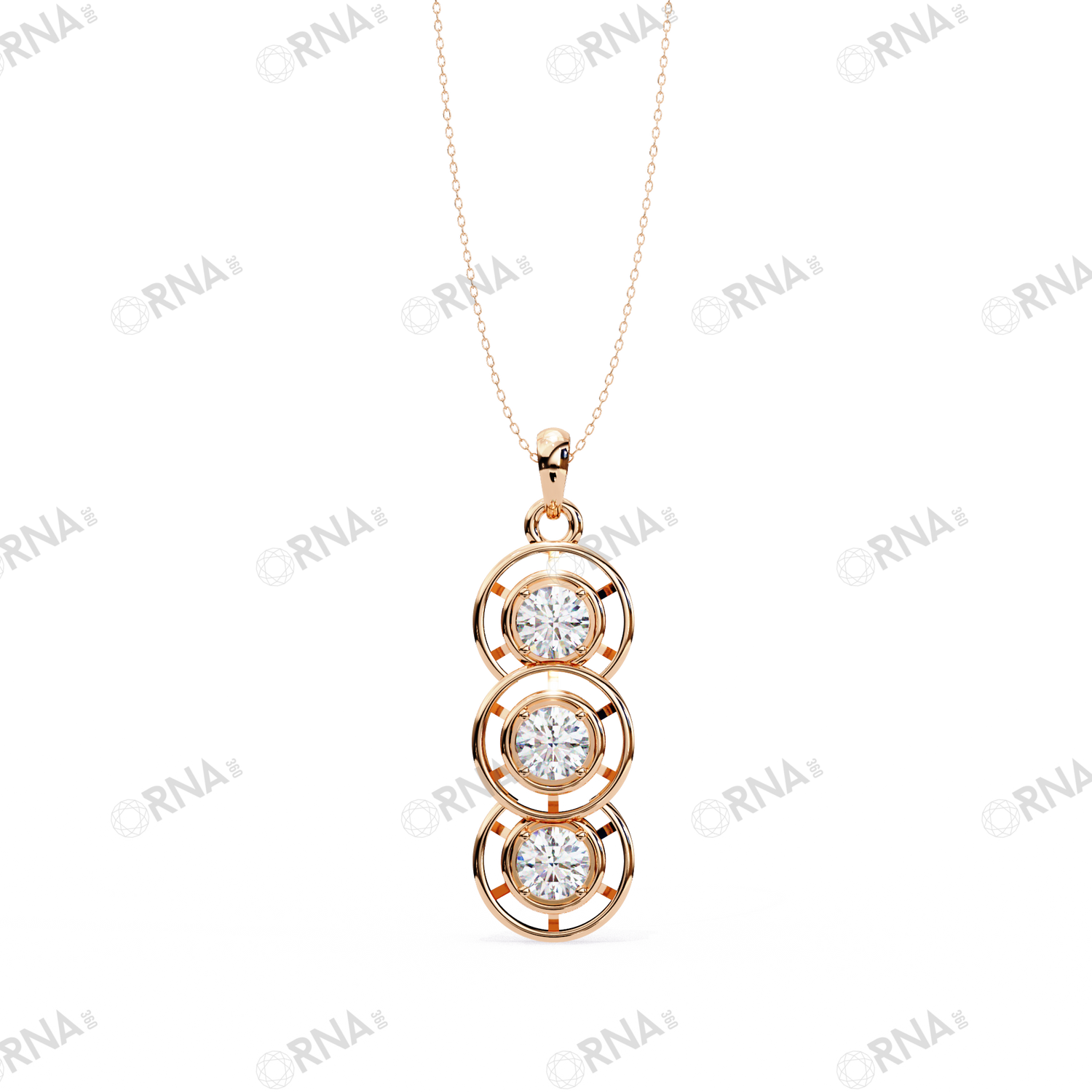 Orna Diamond Pendant - PD-46