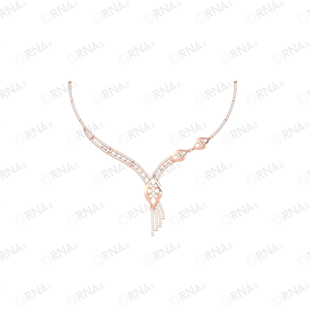 Orna Diamond Necklace - HYNK029