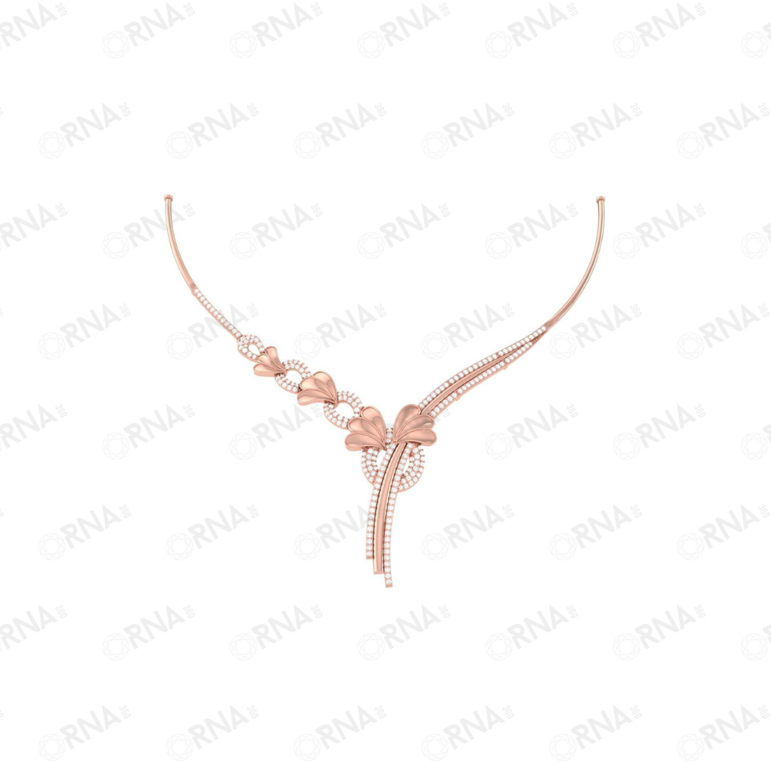 Orna Diamond Necklace - HYNK030