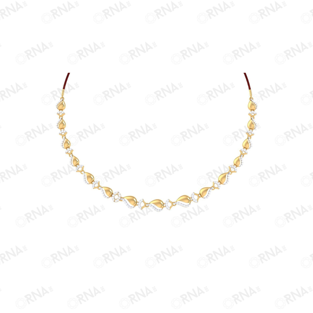 Orna Diamond Necklace - HYNK022