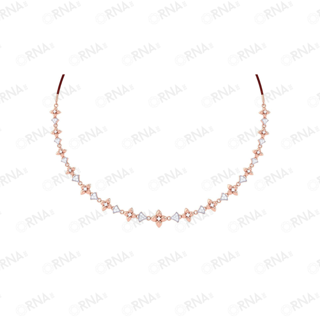 Orna Diamond Necklace - HYNK023