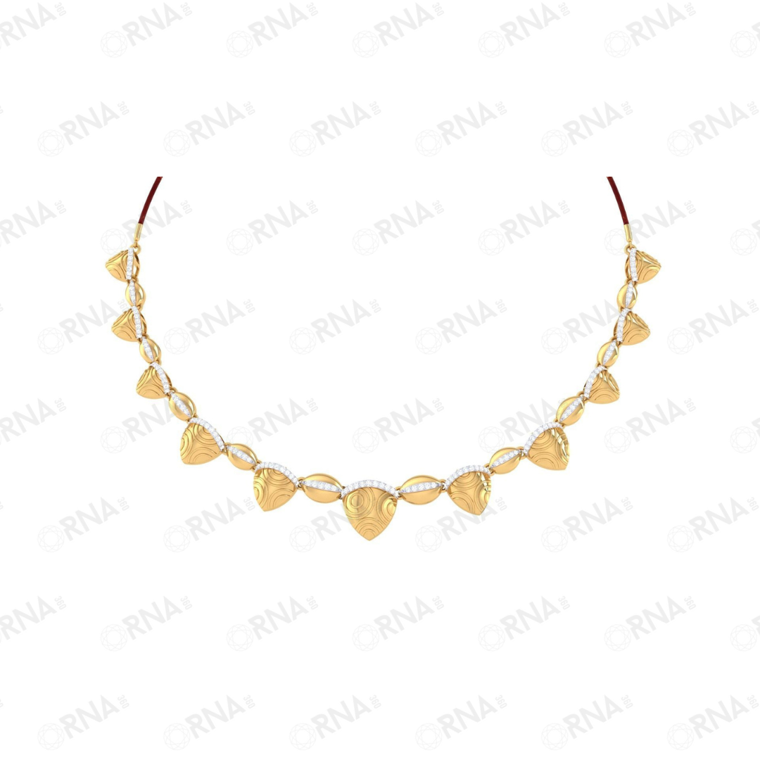 Orna Diamond Necklace - HYNK020