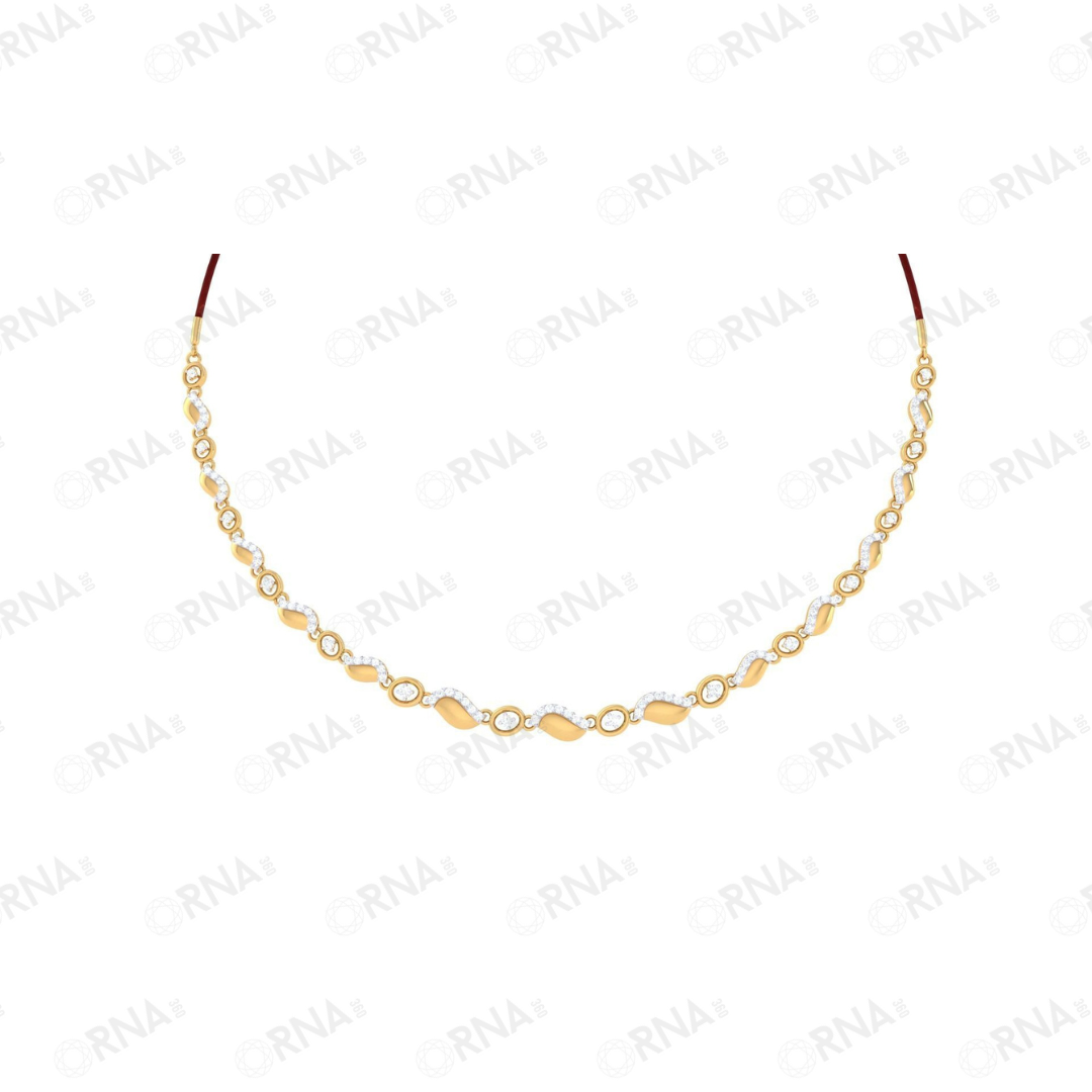 Orna Diamond Necklace - HYNK021