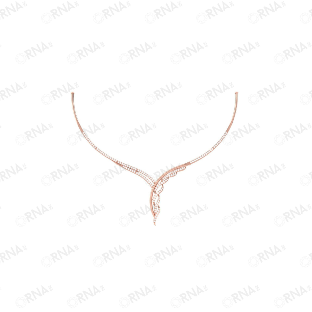Orna Diamond Necklace - HYNK019