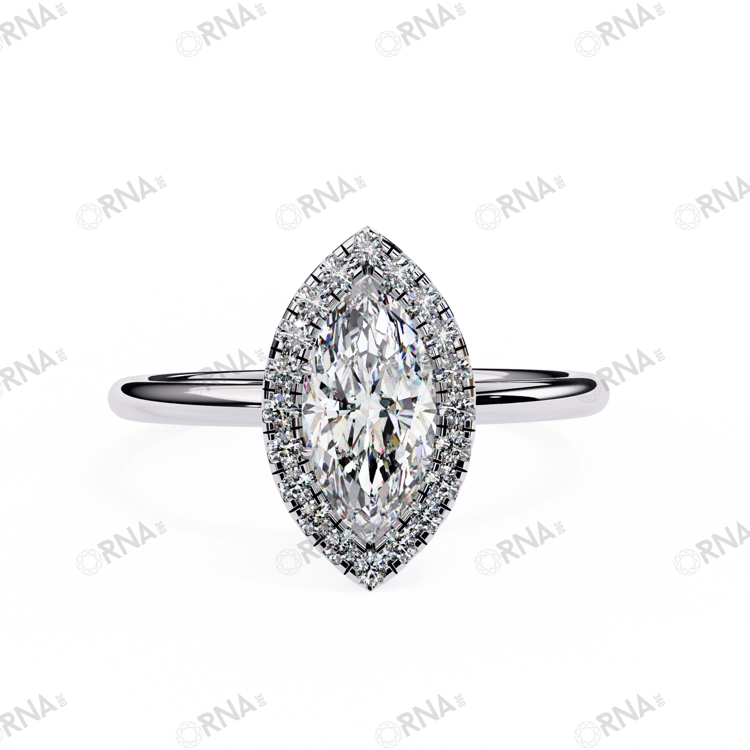 Orna Diamond Ring - CAD-117