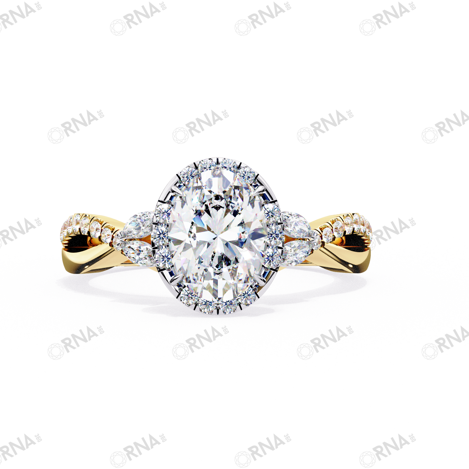 Orna Diamond Ring - CAD-198