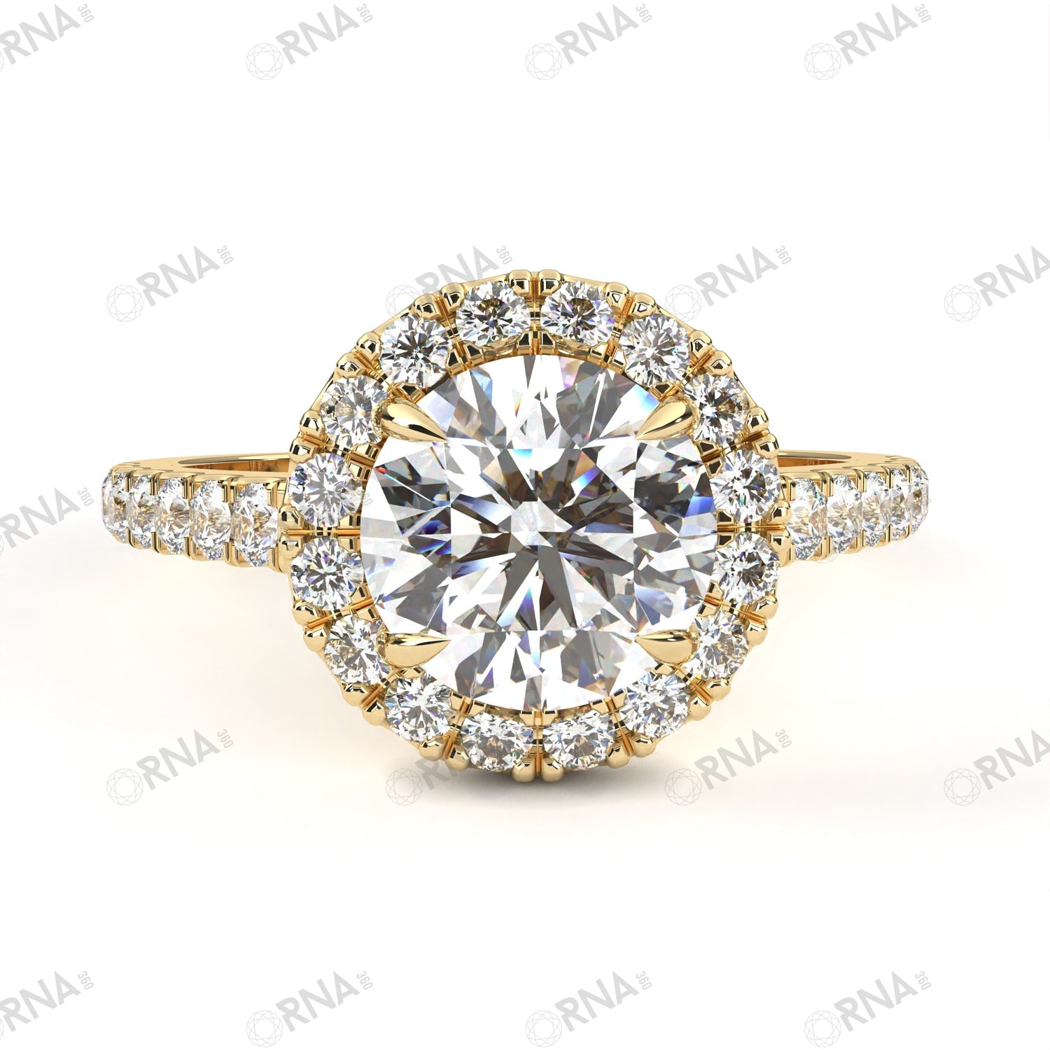 Orna Diamond Ring - CAD-277