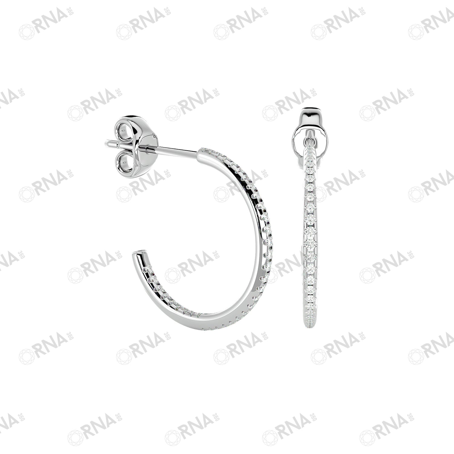 Orna Diamond Earring - HYER002